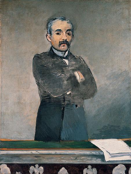 Edouard Manet Portrait of Georges Clemenceau Germany oil painting art
